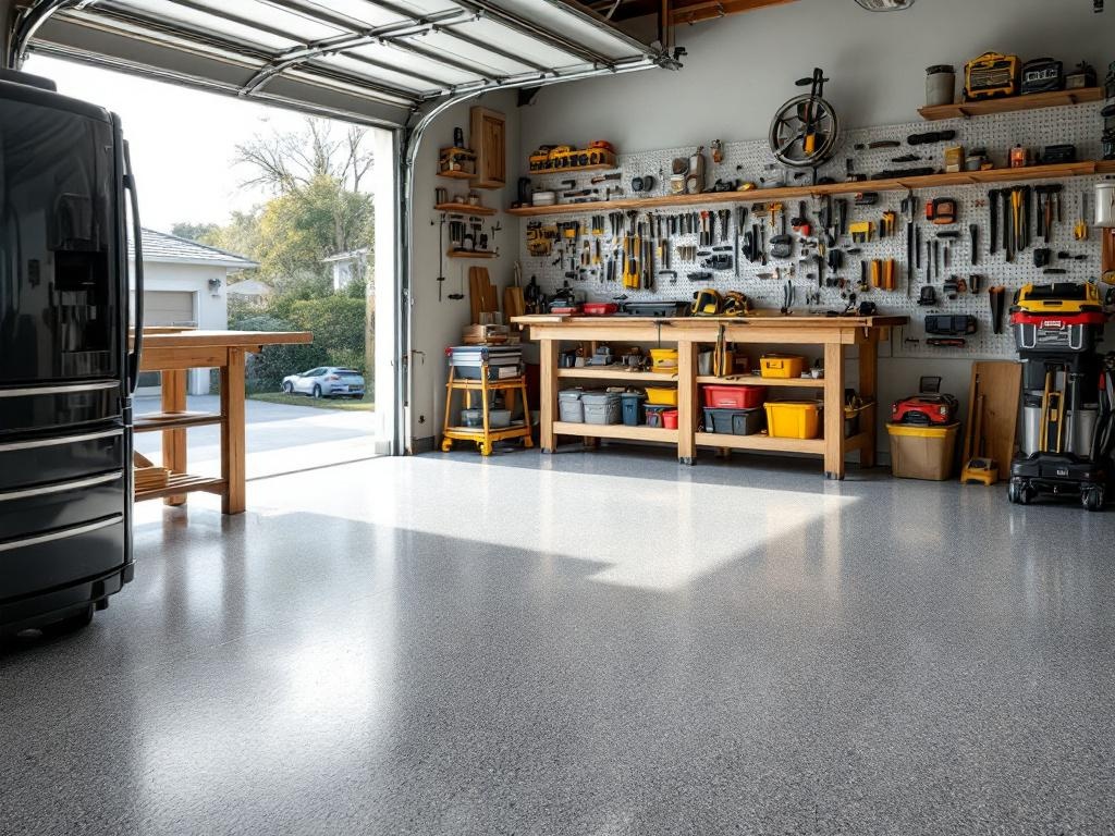 Workshop floor coating Mesa